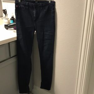 Hudson Barbara High Waist Super Skinny Jeans